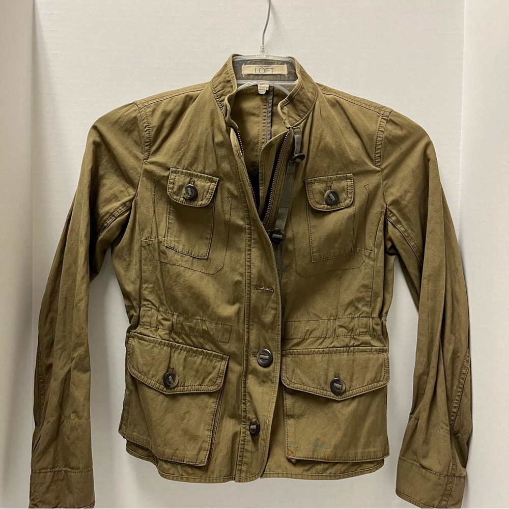 Loft Petite Army Utility Jacket XSP